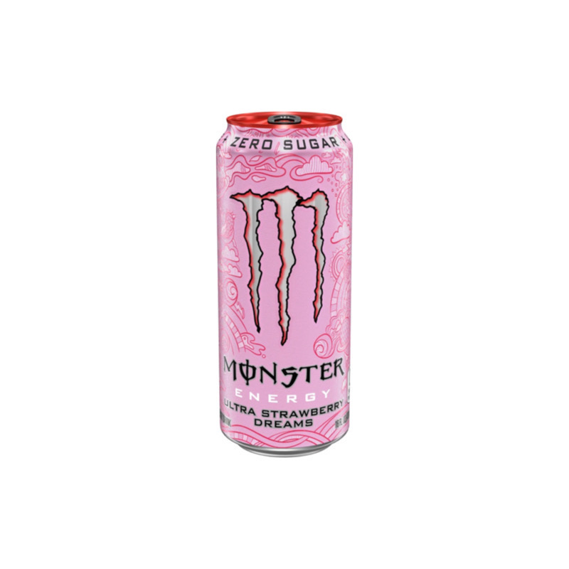 Monster Energy Ultra Strawberry Dreams Can (473ml) - Canada