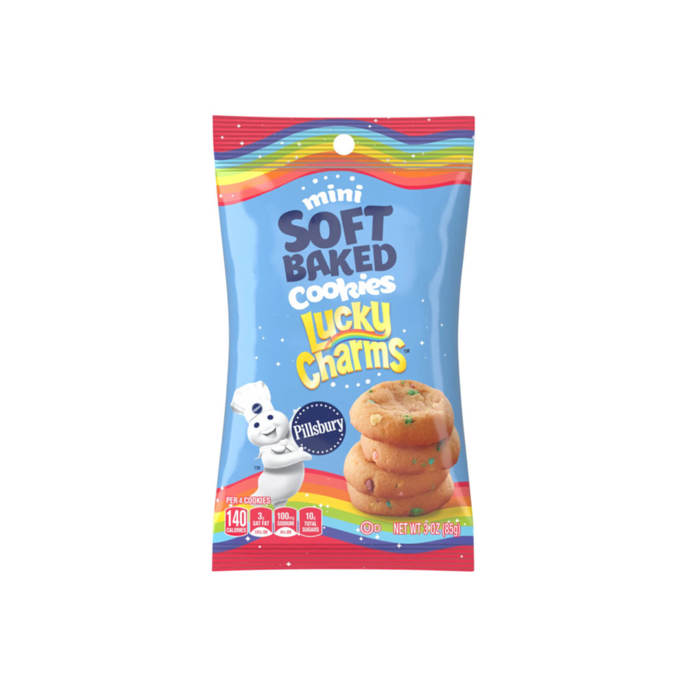 Pillsbury Mini Soft Baked Cookies Lucky Charms Large Bag (85g) - America
