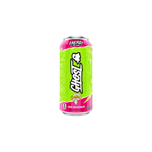Ghost Zero Sugar Energy Drink Warheads Sour Watermelon 500ml - America