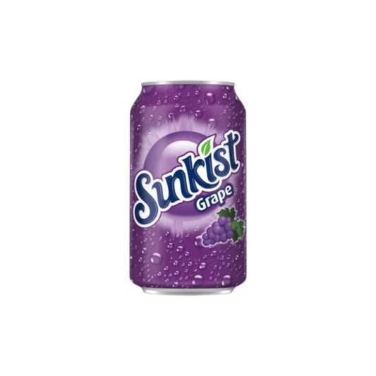 Sunkist Grape Soda Can (355ml) - America