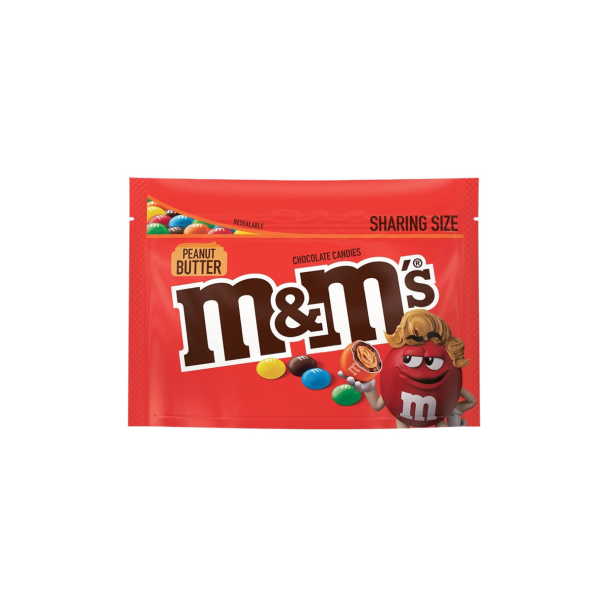 M&M’s MEGA Peanut Butter Chocolate Candies Sharing Size (255g) - America