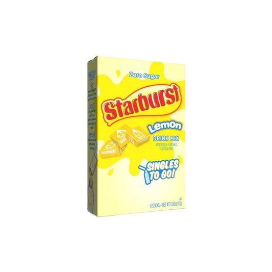 Starburst Singles To Go Drink Mix Lemon 6-Pack (17g) - America