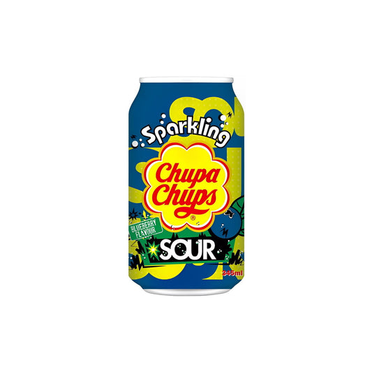 Chupa Chups Sparkling Blueberry Soda (345ml) - Korea