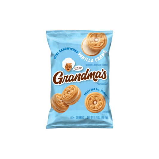 Grandma’s Mini Vanilla Creme Sandwich Cookies (60g) - America