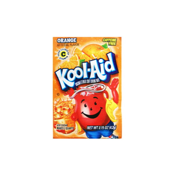 Kool - Aid Orange Drink Mix Sachet (4g) - America
