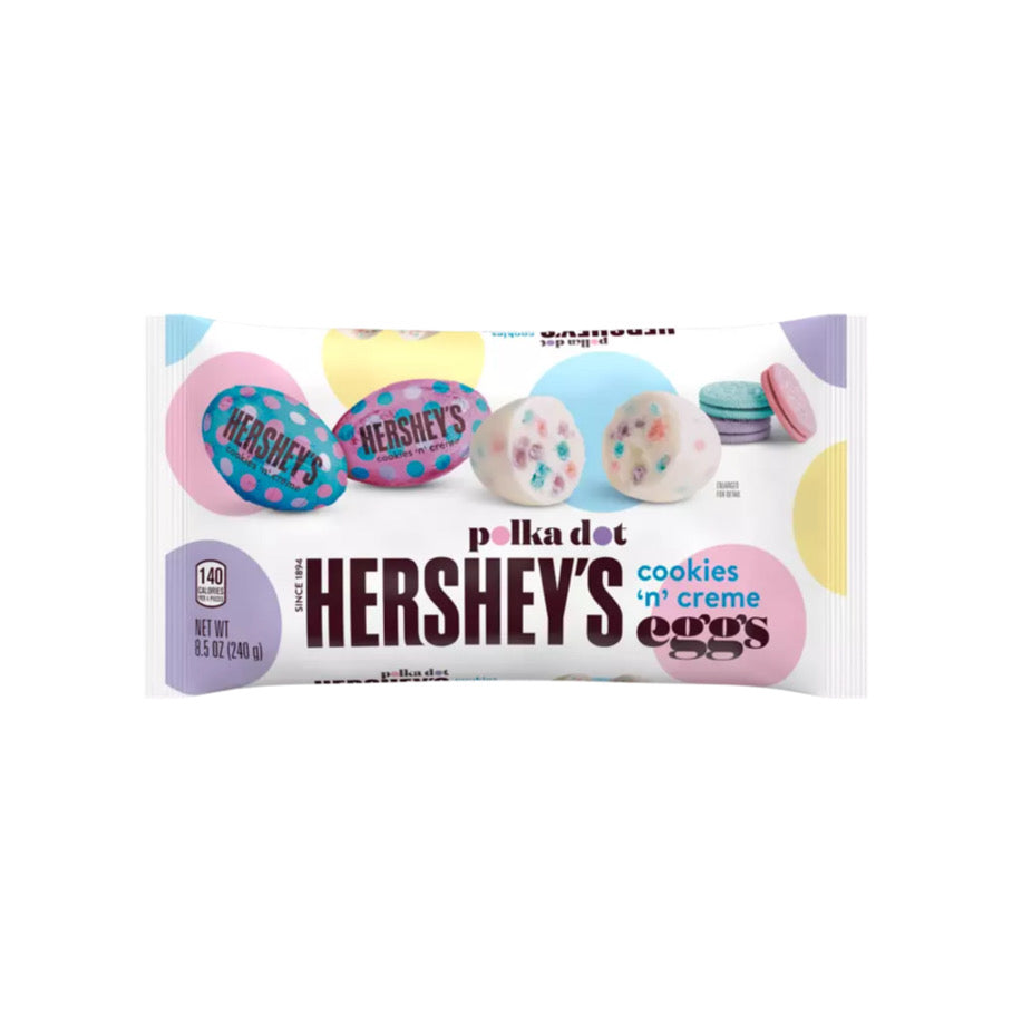 Hersheys Polka Dot Cookies And Cream Eggs (240g) - America