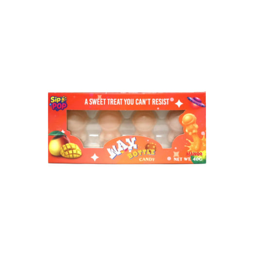 Sip n Pop Mango Wax Candy Astronauts 4-Pack (40g) - China