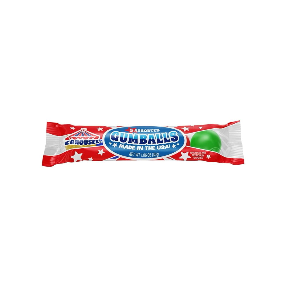 Carousel 5 Assorted Gumballs (30g) - America