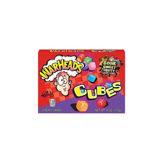 Warheads Sour Chewy Cubes Theatre Box (113g) - America