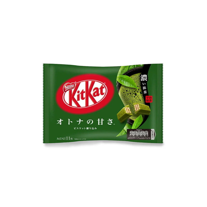 Kit Kat Mini Matcha Green Tea Chocolate Bars (135) - Japan