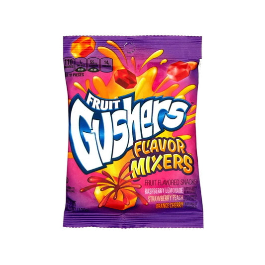Gushers Flavor Mixers Fruit Snacks Peg Bag (120g) - America