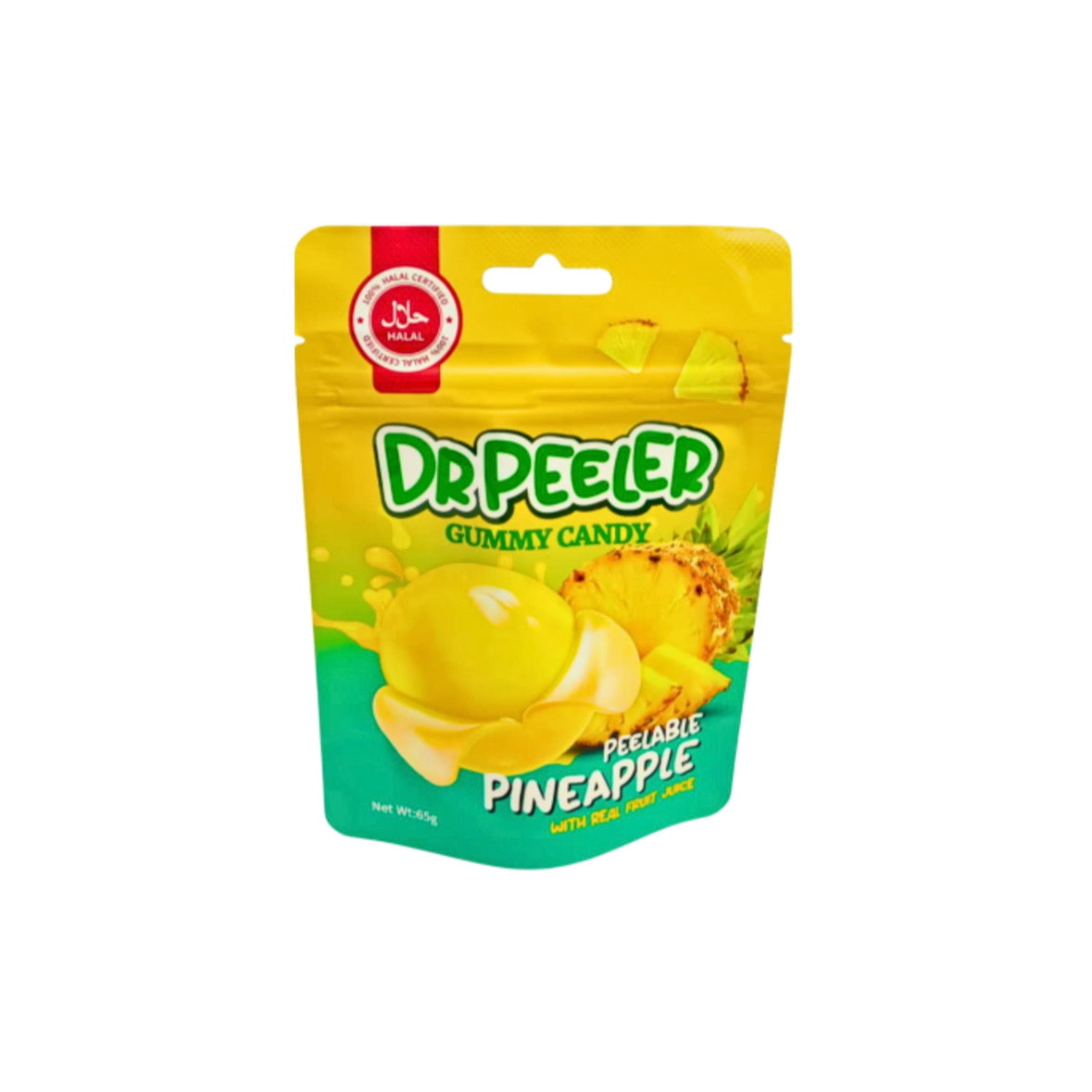 Dr Peeler Peelable Gummy Pineapple (65g) - China
