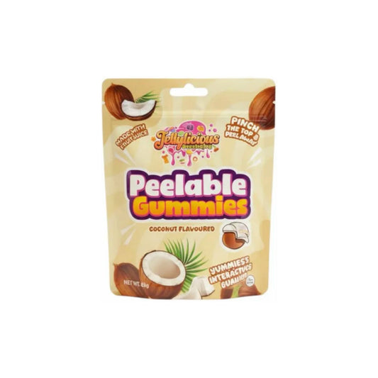Jellylicous Burst Of Joy Peelable Gummies Coconut (65g) - China