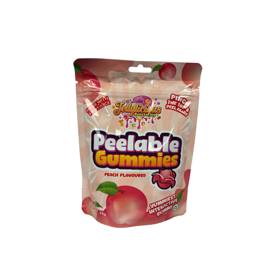 Jellylicous Burst Of Joy Peelable Gummies Peach (65g) - China