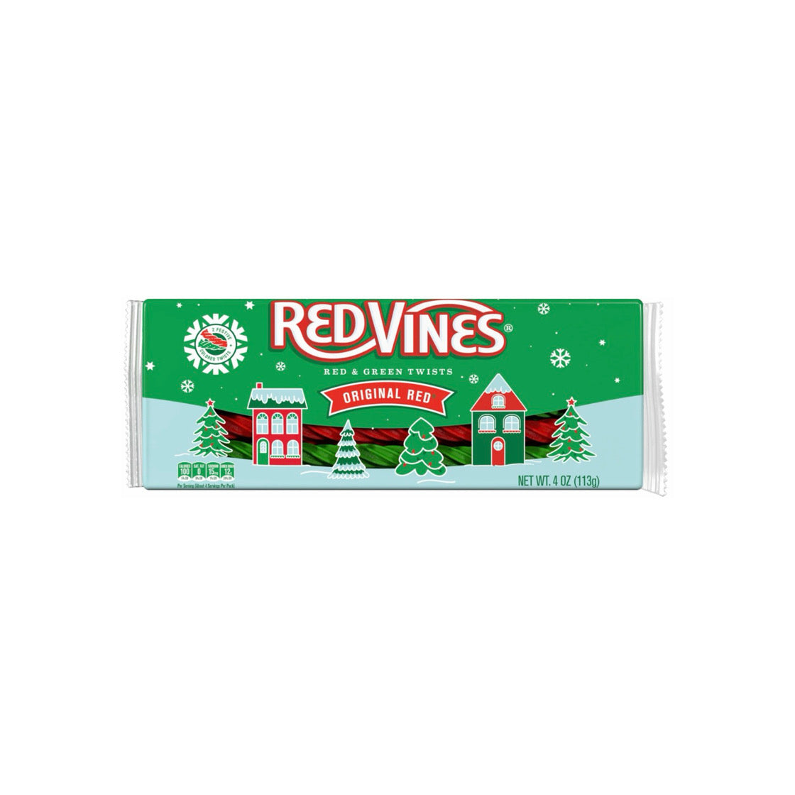 Red Vines Original Christmas Red & Green Twists (113g) - America