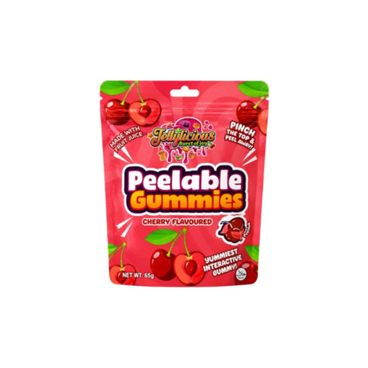 Jellylicous Burst Of Joy Peelable Gummies Cherry (65g) - China