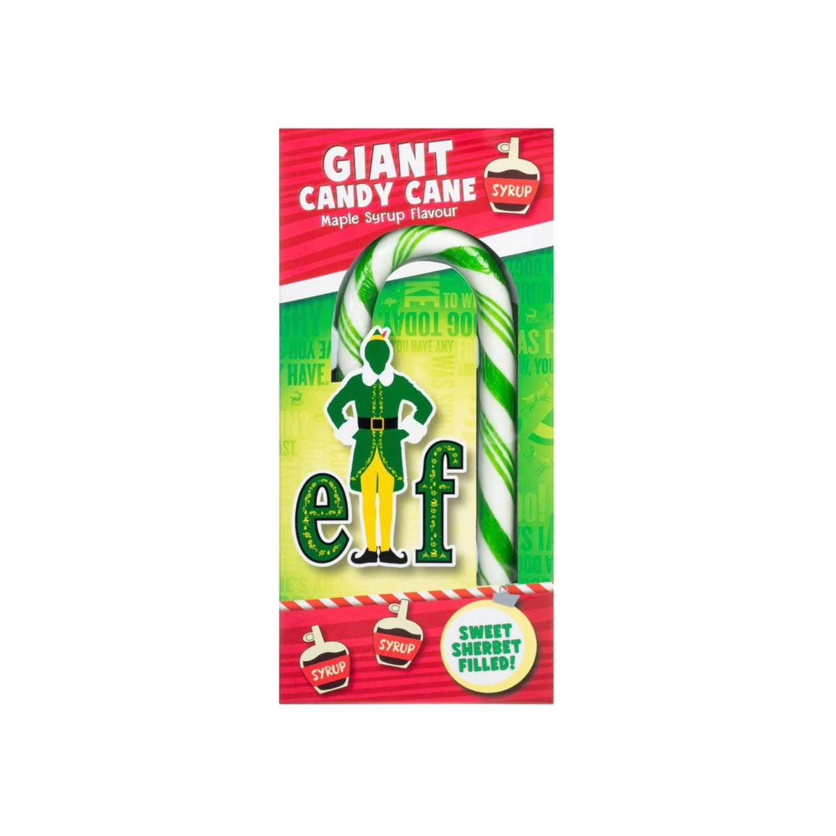 Elf Maple Syrup Giant Candy Cane (49g) - America