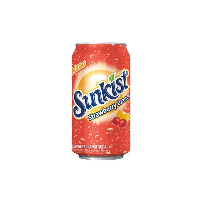 Sunkist Strawberry Orange 12oz (355ml) - America